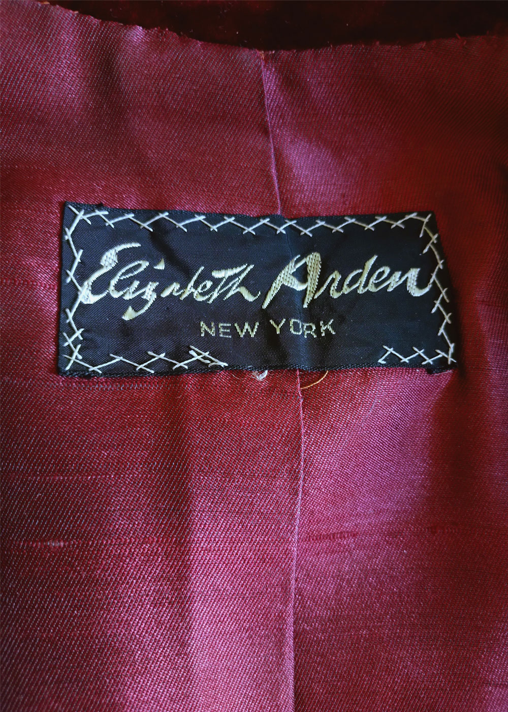 Elizabeth-Arden-vintage-jakke-label